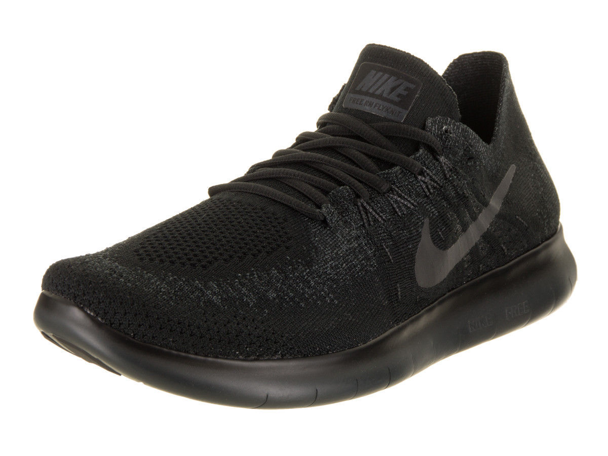 nike flyknit men's black